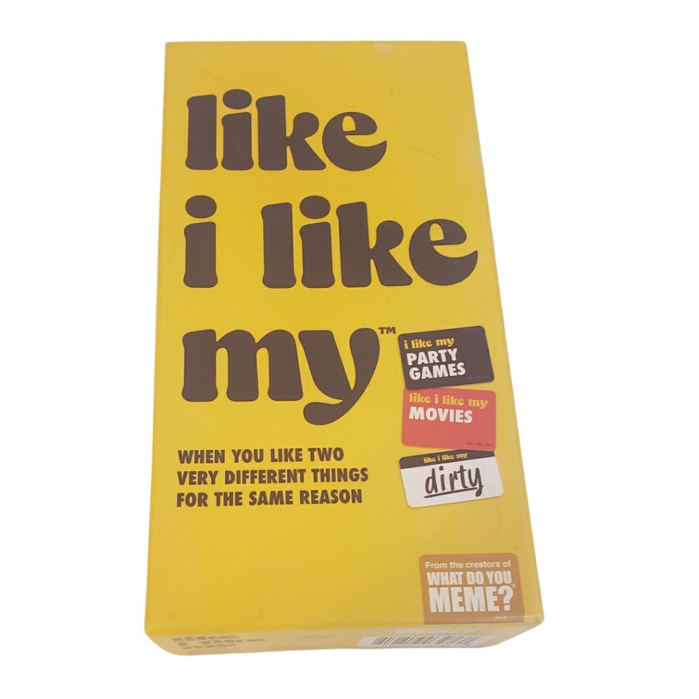Like I Like My – the Adult Party Game